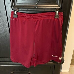 Boys Red Nike Shorts
